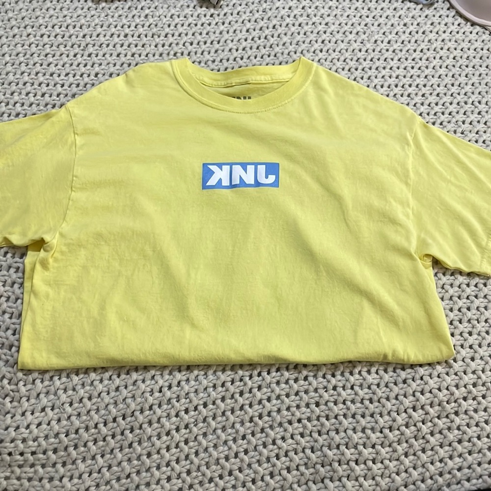 Yellow KNJ t-shirt